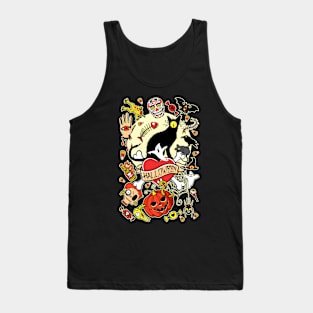 Happy Halloween (black) Tank Top